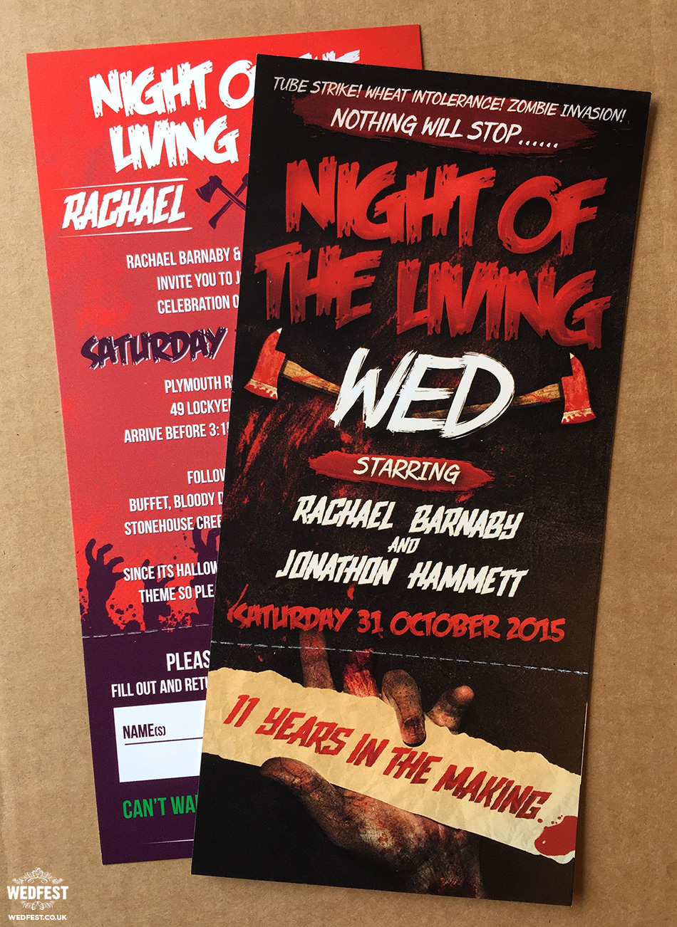 Halloween Wedding Invitations | WEDFEST