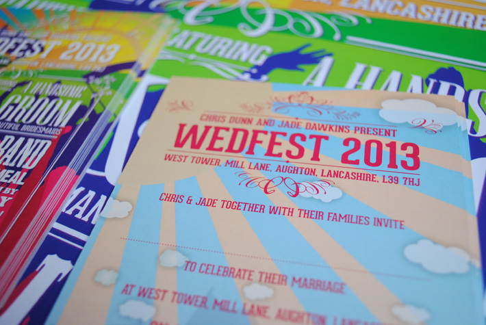 wedfest wedding invites