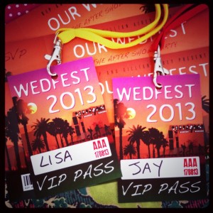 festival wedding vip lanyards