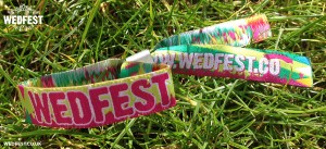 festival wedding wristbands