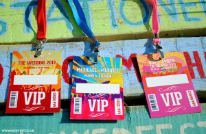 festival weddings vip lanyards