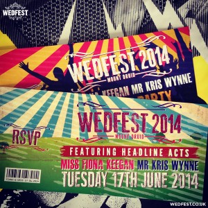 wedfest 2014 festival invitations