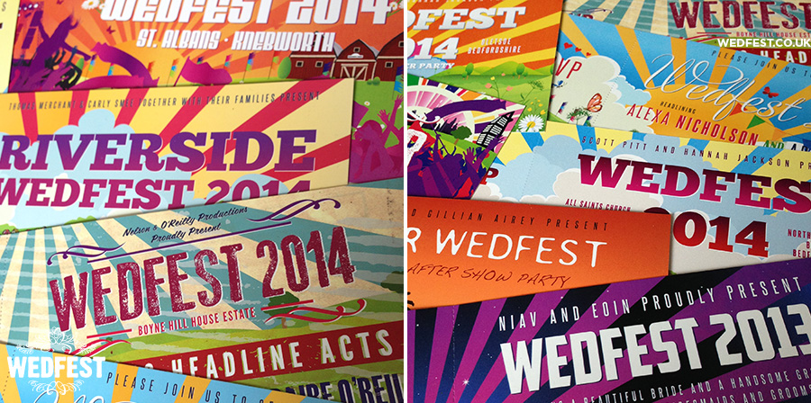 wedfest wedding invitations