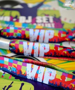 VIP festival wristbands