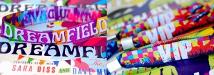 wedding woven festival wristbands