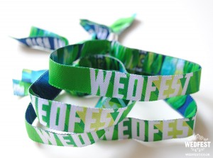 custom festival weddings wristbands