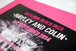 ibiza wedding invites