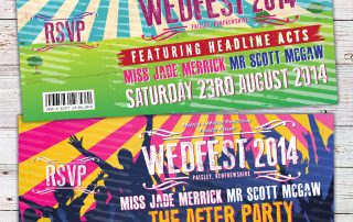 wedfest wedding invites paisley town hall renfrewshire