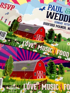barn themed wedding invitations