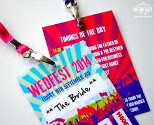 music festival wedding vip place names