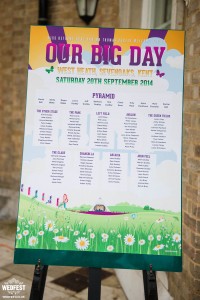 our big day festival wedding table plan