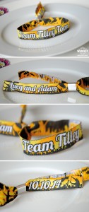 Festival Wristband Wedding Favours