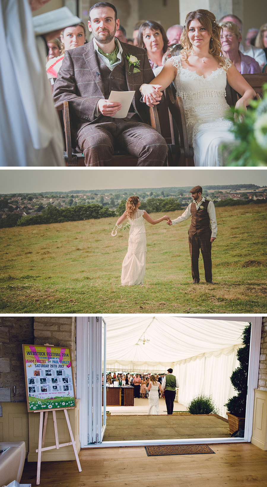 sam and pauls wedstock festival wedding