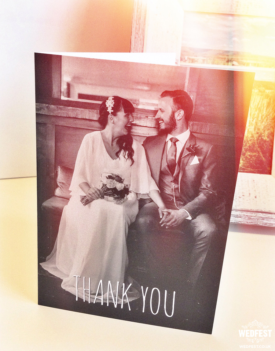 Personalised Wedding Thank You Cards