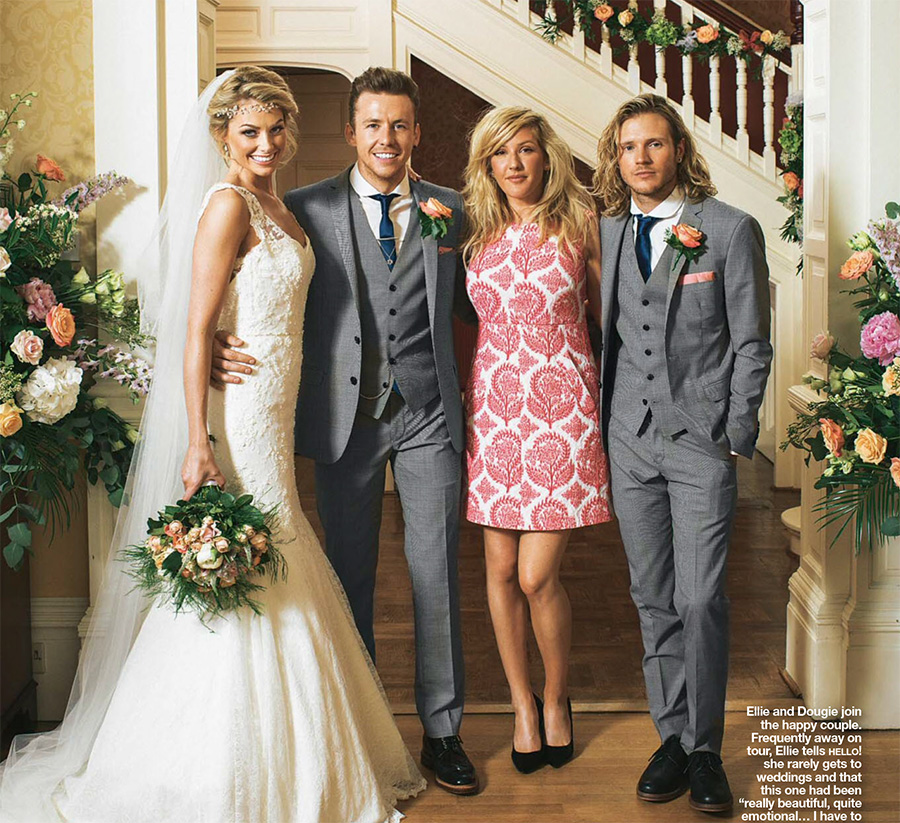 hello magazine danny jones georgia horsley wedding