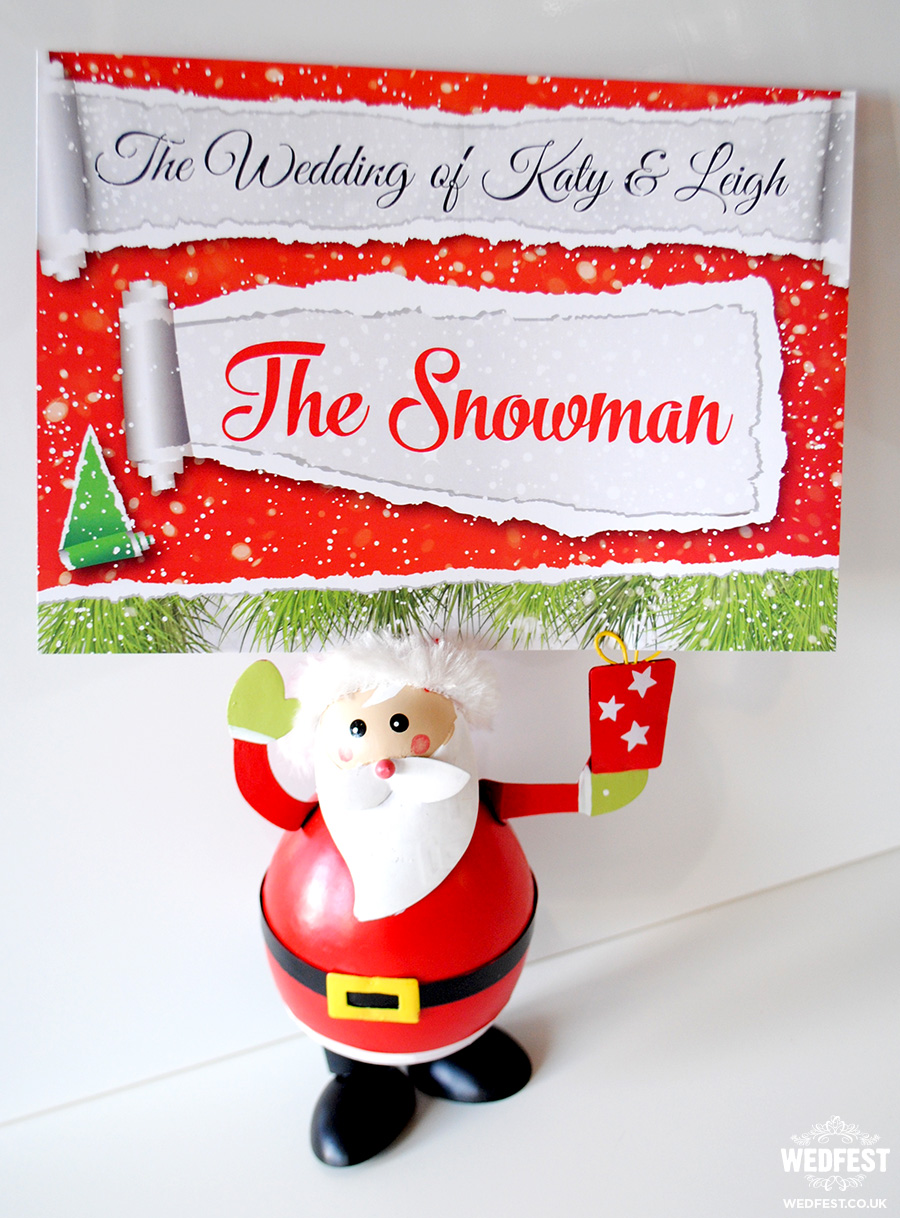 christmas wedding stationery