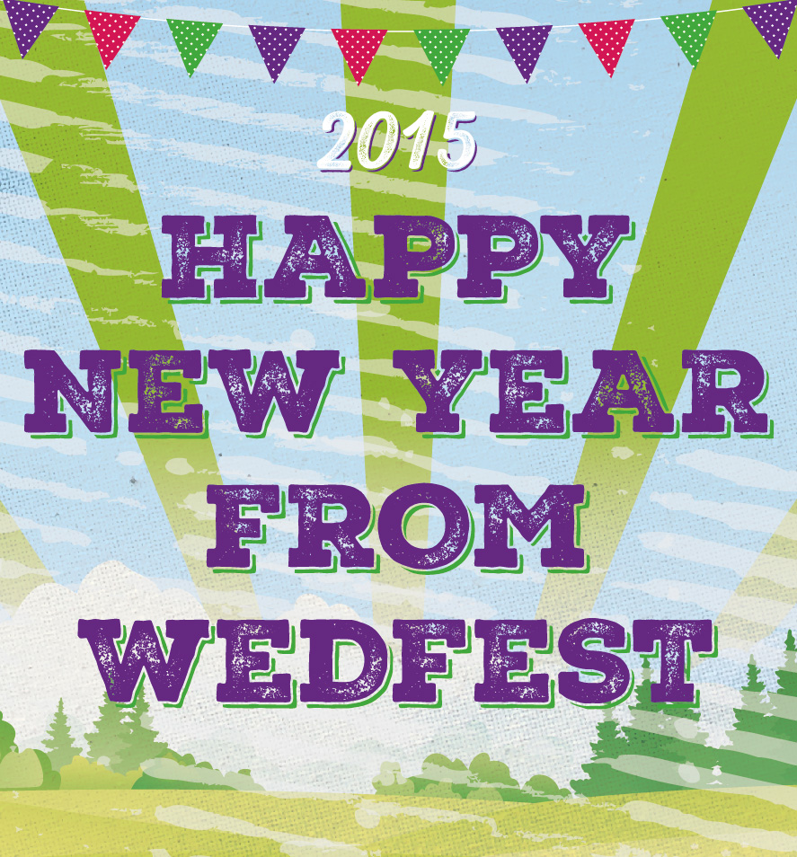 happy new year from wedfest wedding stationery