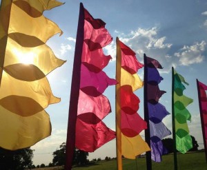 festival Wedding Flags