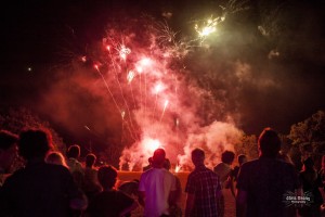 wedding festival fireworks