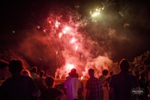 wedding festival fireworks