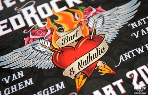 rock n roll wedding invites