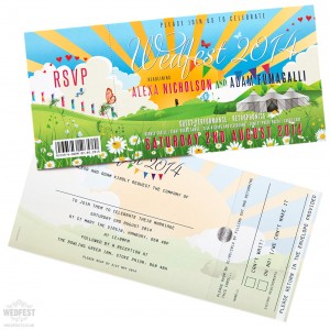 wedfest wedding invitations