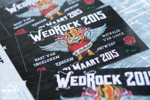 WEDROCK Wedding Invites