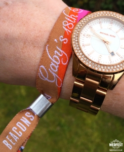 18th birthday party wristbands