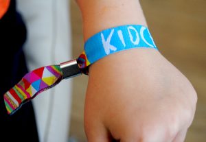 kidchella festival birthday party wristbands