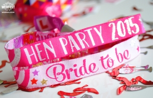 hen party bride to be wristbands