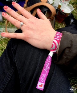 hen party festival wristband