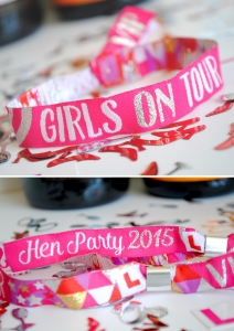 hen party wristbands