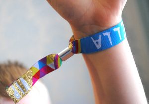 kidchella kids childrens party wristbands