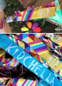 kidchella party wristbands