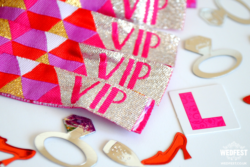 vip bachelorette wristbands