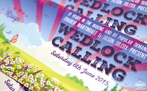 wedlock wedding invites