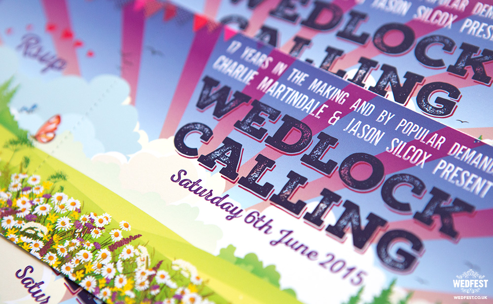 wedlock calling wedding invites