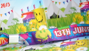 glastonbury festival wedding wristband