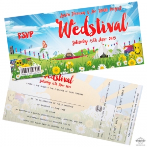 wedstival wedding festival invite tickets