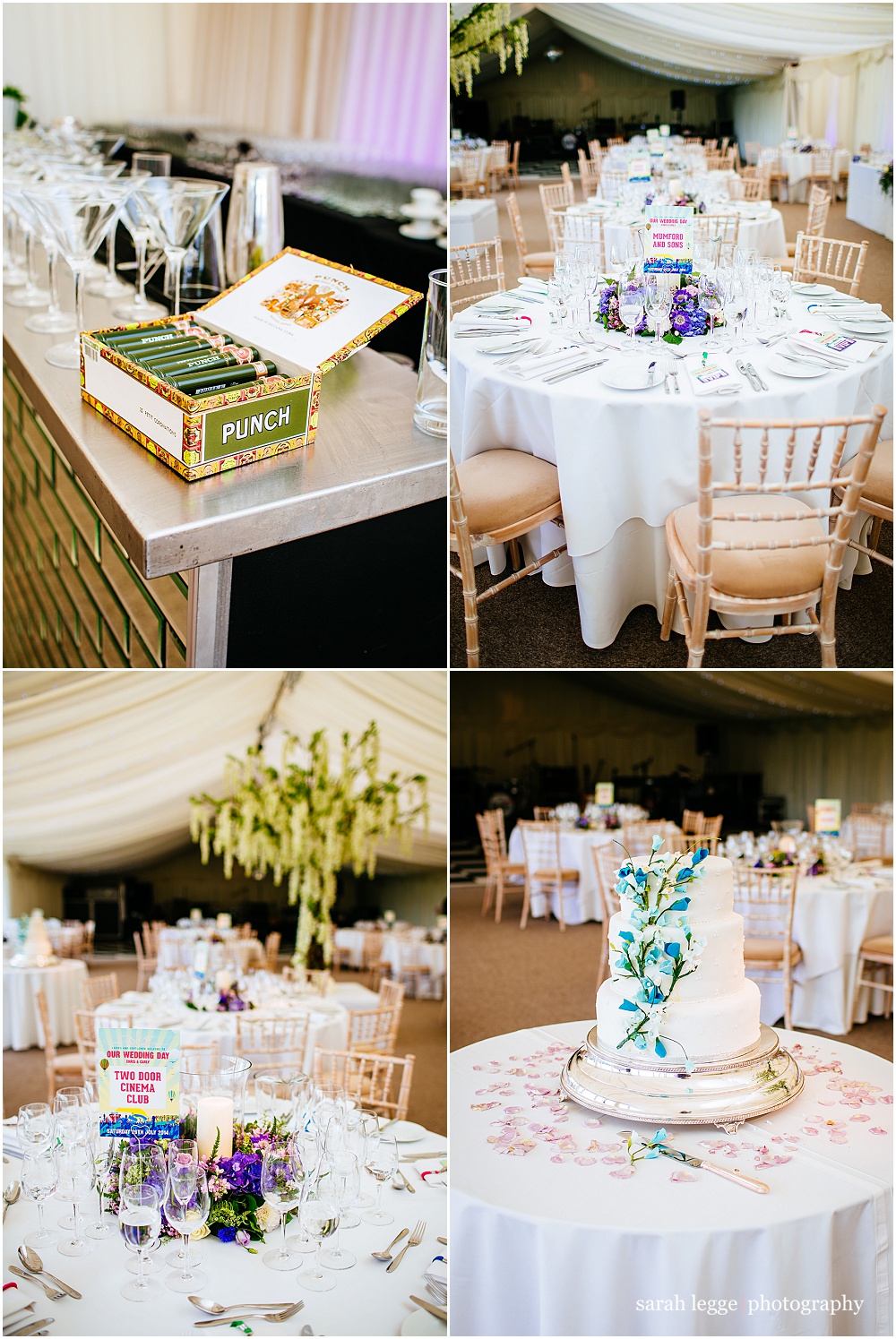 festival wedding tables