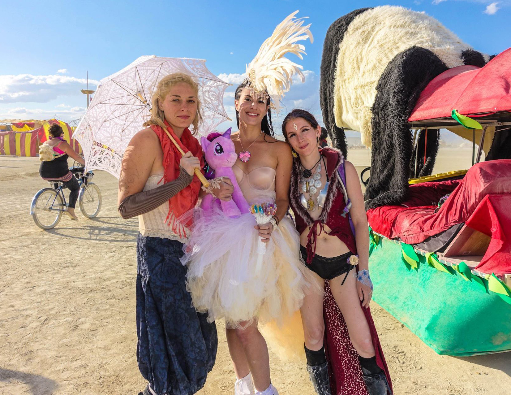 burning man bride