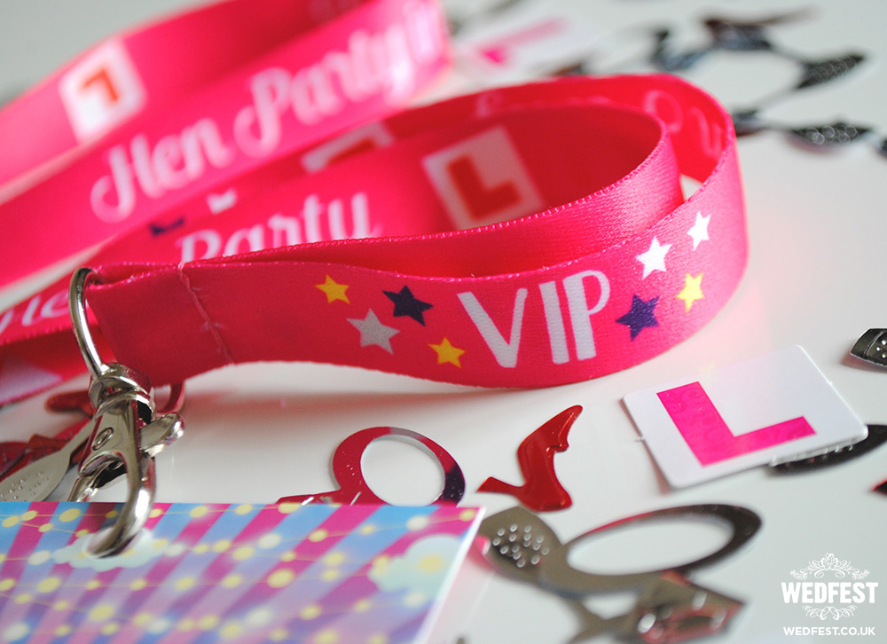 hen party lanyards