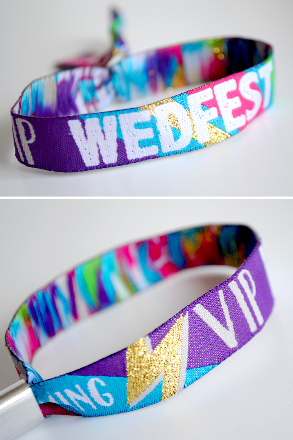 wedfest wedding wristband