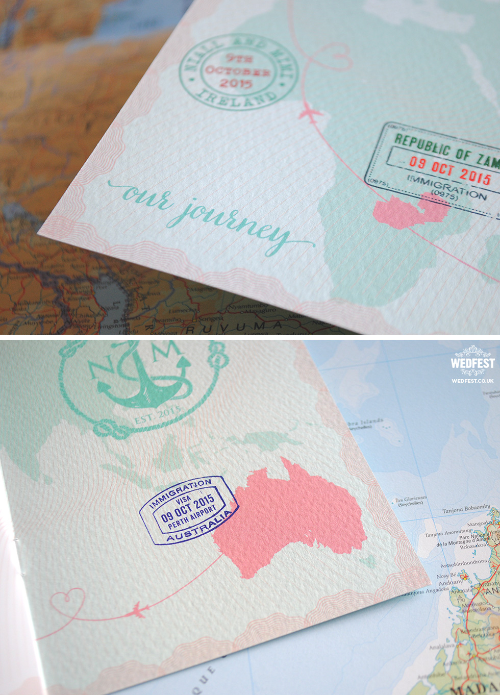 destination wedding invitations