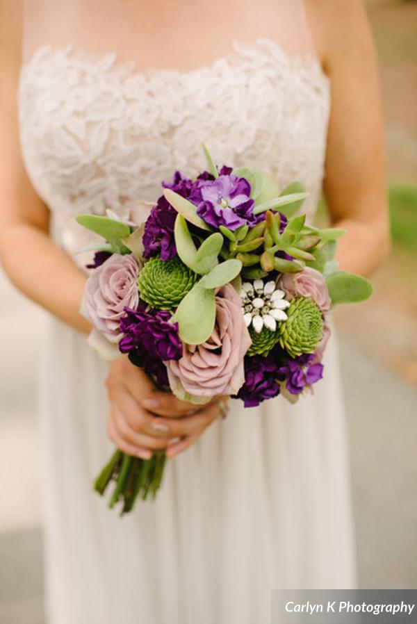 festival wedding flowers