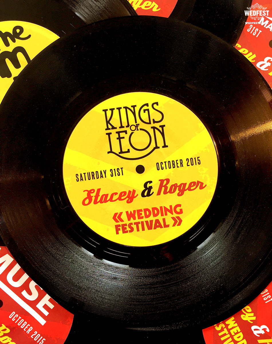 personalised wedding vinyl records