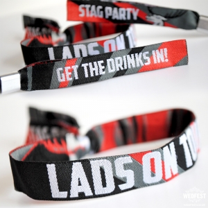 stag do wristbands