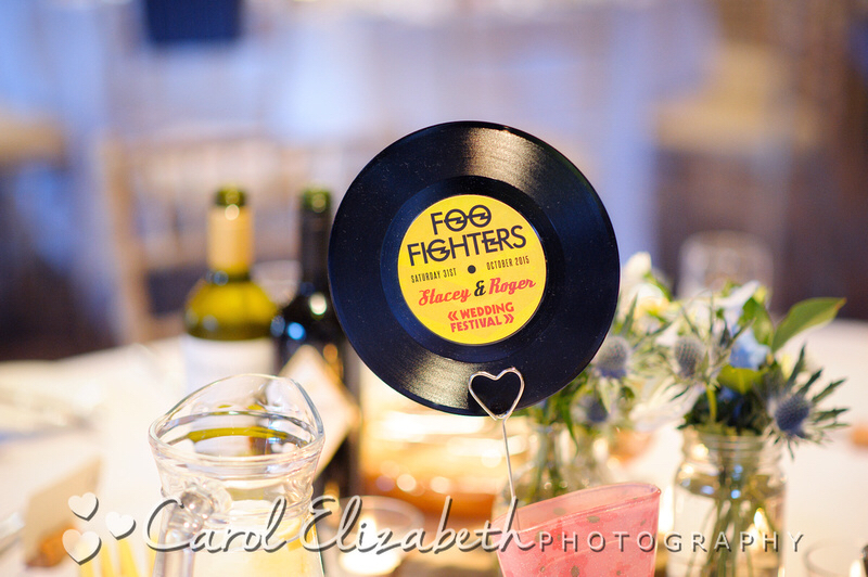 vinyl record wedding table names