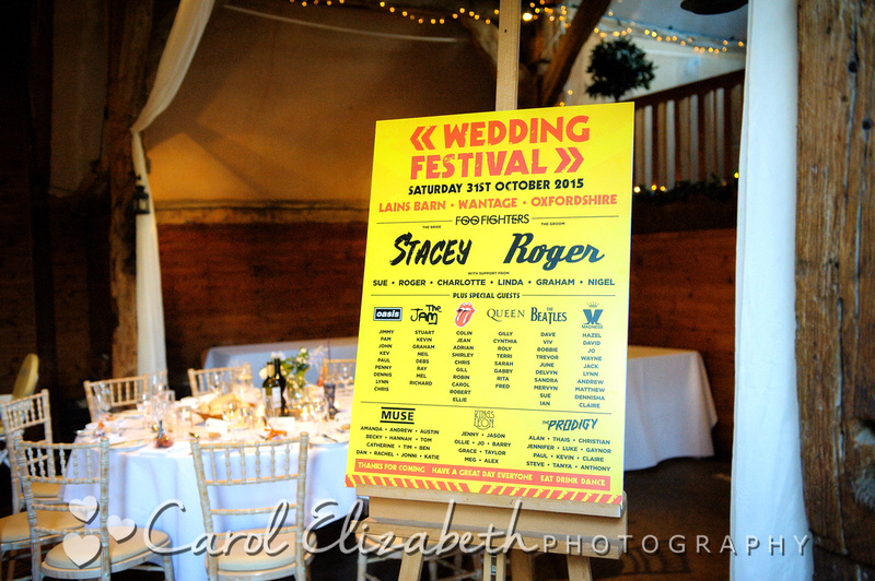 wedding festival table plan