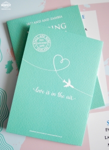 wedding passport invite